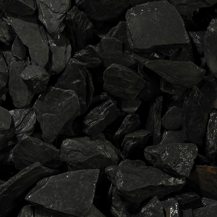 Welsh Slate Charcoal 40mm               Large Bag